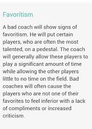 Coaching Favoritism Coach Quotes Work Quotes Football Coach Quotes