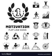 Motivation Concept Chart Icon Business Strategy