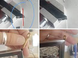 How to build a picture frame. Making Jump Rings And Adding Hooks To Stained Glass