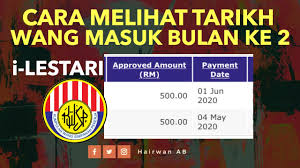 Tarikh bayaran i lestari kwsp mac 2021 diawalkan! I Lestari Cara Lihat Tarikh Wang Masuk Bulan Ke Dua Youtube