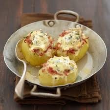 Pommes De Terre Farcies Au Bleu Recette Au Fromage Recette Recette Pomme De Terre Pommes De Terre Farcies Recette Pomme