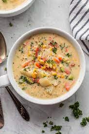 Creamy Vegetable Soup Recipe Valentina S Corner Vegetable Soup Recipes Homemade Vegetable Soups Creamy Vegetable Soups