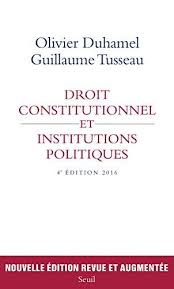 Telecharger Droit Constitutionnel Et Institutions Politiques Pdf Par Olivier Duhamel Guillaume Tusseau Telecharg Telechargement Pdf Gratuit Livres En Ligne