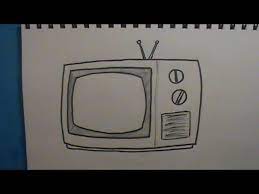 Learn how to draw a cute unicorn in just a few steps. How To Draw A Tv Youtube