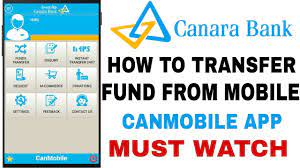 Enter the user id provided for using the canara bank mobile banking services. How To Transfer Money From Canara Bank Mobile Banking How To Transfer Money From Canmobile App Youtube