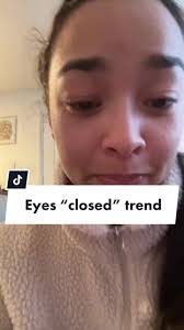 Our eyes “closed” trend. Mitch’s facial expressions are priceless 🤣🤣🤣  #eyesclosedchallenge #fyp #eyesclosedfilter #couplecomedy