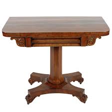 William Iv Turn Over Card Table Antique Table Table Table Cards