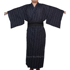 Prix d'origine 14.00€ prix avec remise. Men Japanese Kimono Home Loose Cotton Black Stripe Yukata Adult Asian Clothes Nightgown Robe Retro Traditional Samurai Costumes Shopee Philippines