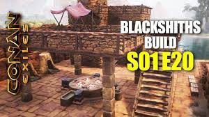 Conan Exiles Blacksmiths Entertainment Area S01 E20 Thenoob Official Conan Exiles Conan Entertaining Area