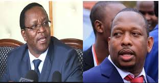 Vice minister kourkoulas receiving a gift from dr. Leaked Audio Recording Of Interior Ps Kibicho That Angered Sonko Pushed Him To Nominate Miguna