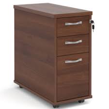 Will add designer style to your bedroom décor. Tall Mobile 3 Drawer Pedestal With Silver Handles 630mm High Nobis Office Furniture