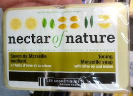 Savon De Marseille Tonifiant A L Huile D Olive Et Au Citron Nectar Of Nature 200 G 2 100 G