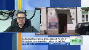 Szymon jadczak zapowiada, że pozostanie w mediach (fot. Koronawirus W Polsce Respiratory Od Handlarza Bronia Szymon Jadczak Komentuje Tvn24