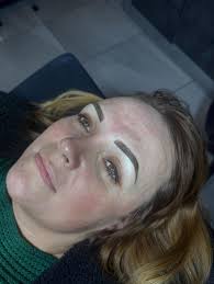 COMBO BROWS 🖤 A mix of microblading and shading ✨