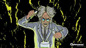 Image result for mad scientist comic