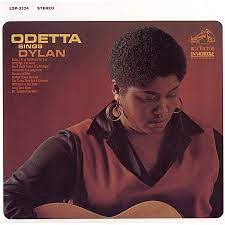 Odetta Odetta Sings Dylan 1965 Holmes Feelin Groovy Lp Cover
