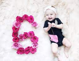 watch rosie grow month 6 weekends with the wesleys baby month by month 6 month baby picture ideas six month baby