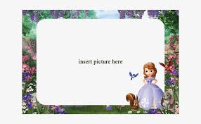 Sofia The First02 Png Frame My Activity Reward Charts In