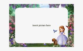 sofia the first02 png frame my activity reward charts in