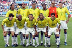 Brazil Team Group 2005 Ronaldinho Adriano Gilberto Silva Juan Torhuter Marcos Lucio Vorne Brazil Team Brazil Football Team Fifa Confederations Cup