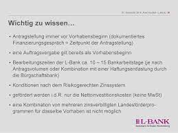 Aus der zweckgebundenheit des kredites ergeben sich die günstigen konditionen. Die L Bank Schafft Die Passenden Forderangebote Pdf Kostenfreier Download