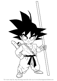 Dragon ball z goku drawing easy. Learn How To Draw Son Goku From Dragon Ball Z Dragon Ball Z Step By Step Drawing Tutorials