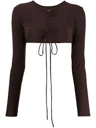 Shop new season styles at browns online. Christopher Esber Long Sleeve Sun T Shirt Brown Milanstyle Com