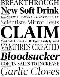 First Font For Masthead