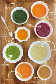 8 Easy Homemade Baby Purees First Foods The Comfort Of Cooking