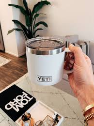 White Yeti Rambler Mug Fashion Jackson In 2020 Mugs Fashion Jackson Branded Mugs