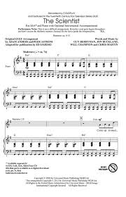Download coldplay the scientist sheet music pdf for early intermediate level now available in our sheet music library. The Scientist Coldplay Sheet Music For Women S Choir