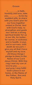 Christian Wedding Vows Examples For Groom And Bride Weddinginclude Wedding Vows To Husband Wedding Renewal Vows Christian Wedding Vows