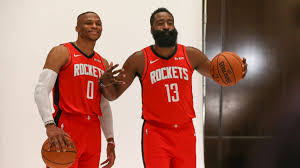 Russell westbrook (quad) is also questionable and it'd be surprising if both don't play because the wizards russell westbrook was asked if he'd return sunday vs the spurs and answered, am i. Russell Westbrook Calls James Harden Pairing Scary For Rest Of Nba Abc13 Houston