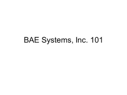 Bae Systems Organization Structure Ppt Download