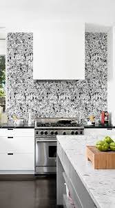 19 Black White Kitchen Backsplash Ideas Make It Contrast White Kitchen Backsplash Black White Kitchen Kitchen Backsplash Designs