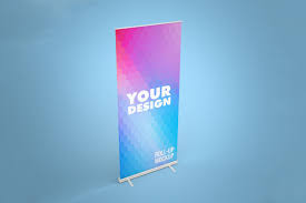 Download Free Rollup Banner Mockup Psd Creativetacos