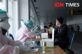 Adaptasi New Normal Bandara Ahmad Yani Semarang Sediakan Konter Rapid Test Hasilnya Keluar 30 Menit