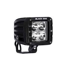 New 2 Inch Amber Led Pod Light 3w Osram Flood Black Oak Led Pro Series 2 0 Black Oak Led