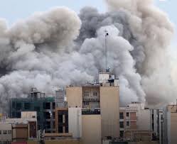 Israeli strikes hit Beirut's southern suburbs on Monday, the first attack  on the Hezbollah stronghold in days, as its military said it had captured  two members of the Iran-backed group in southern