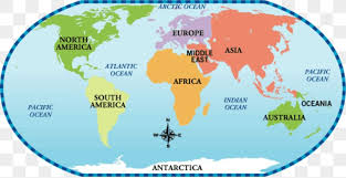 Travel All 7 Continents Continents And Oceans World Map Continents Continents