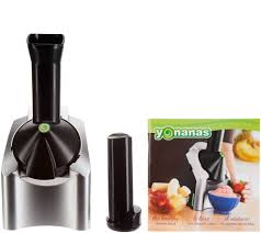 Yonana From Qvc Yonanas Frozen Treat Banana Ice Cream Maker