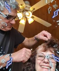 When isolation means you can't see your barber... 🥚