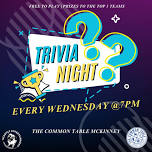 Trivia at The Common Table McKinney