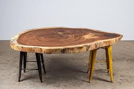 Poker Table Awaiting Gold Base Live Edge Furniture Table Live Edge Dining Table