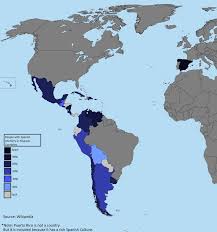 How many people has Spanish Ancestry in Hispanic Countries? Via reddit