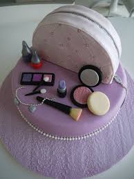 This awesome makeup themed cake was created for a sweet 16 birthday party. Vanity Case Cake Children S Birthday Cakes Birthday Cakes Girls Kids Birthday Cake Girls Girl Cakes