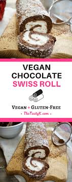 Vegan desserts you can buy. Vegan Chocolate Swiss Roll The Tasty K Recipe Vegan Dessert Recipes Vegan Chocolate Vegan Desserts