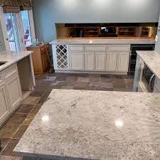 For decades, granite countertops have been a favorite among designers and homeowners alike. Thank You Brianbeavers3 For Sharing This Beautiful Install Of Daltile S Cotton White Granite Wonderful Cotton White Granite White Granite Granite Countertops