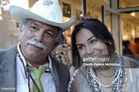 Eric Kroll and Angela Firestone attend Opening Exhibiton Warhol: From...  News Photo