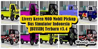 Livery bus jb3 shd tronton arena modifikasi. Livery Keren Mod Mobil Pickup Bus Simulator Indonesia Bussid Terbaru V3 6 1 Masdefi Com